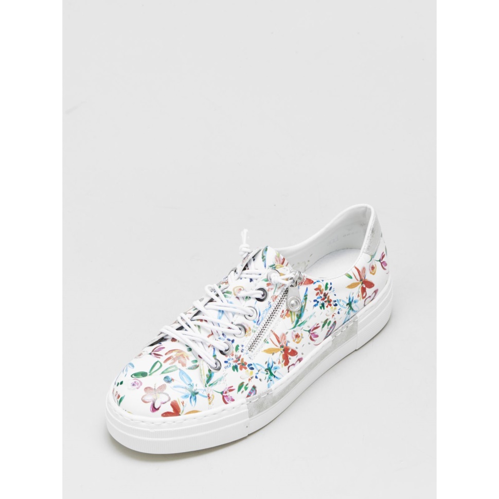 Multi Rieker Trener Med Blomstertrykk