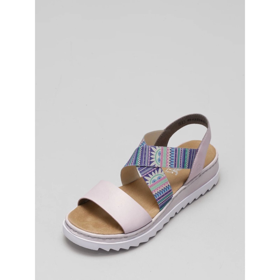 Lilla Rieker Sandal Med Multi Stropp