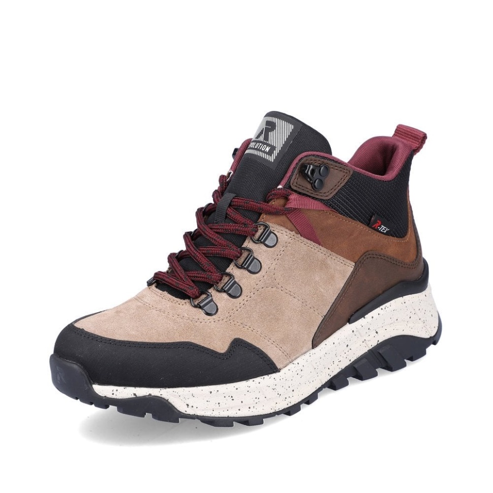 Rieker Beige R-evolution W0062 Damestøvler