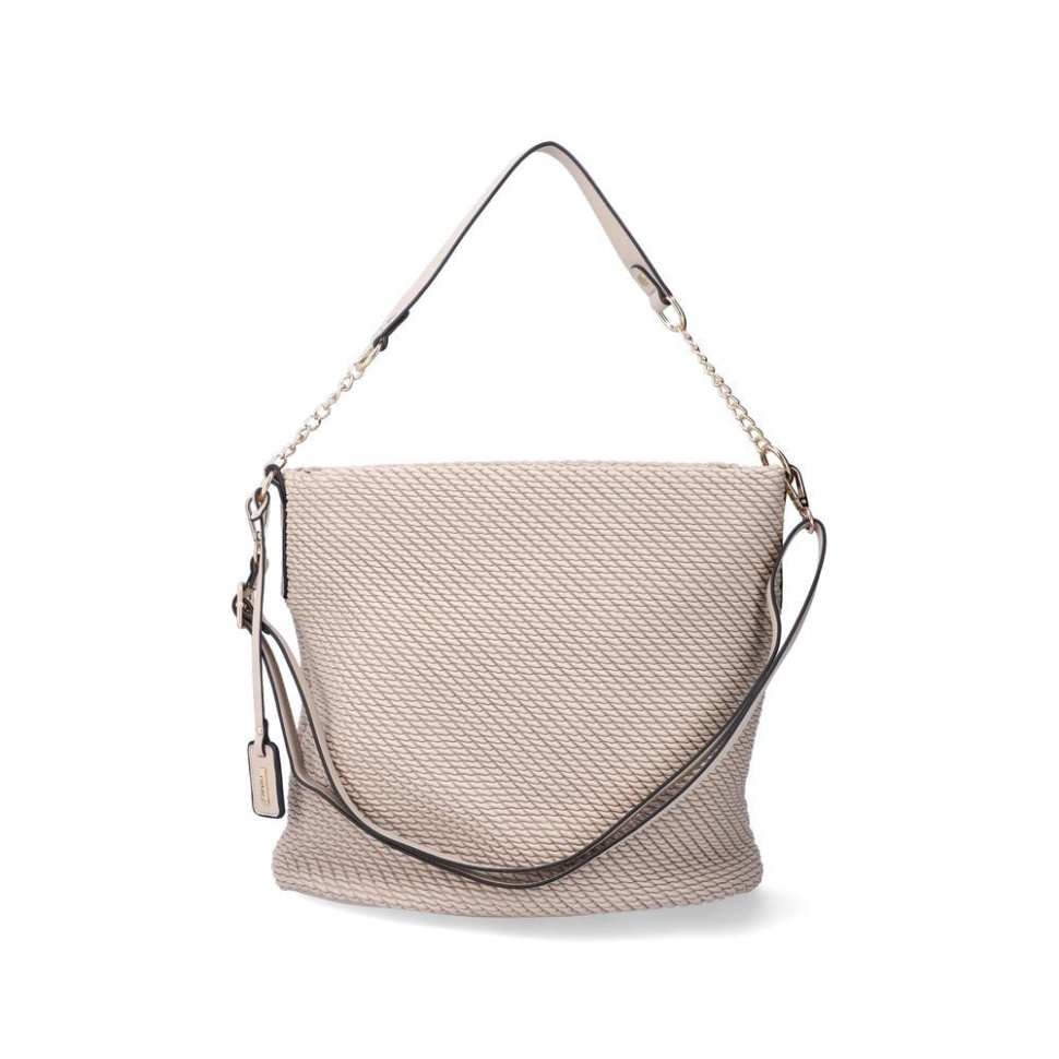 Beige Rieker H1331-60 Dame Beige Glidelåsveske