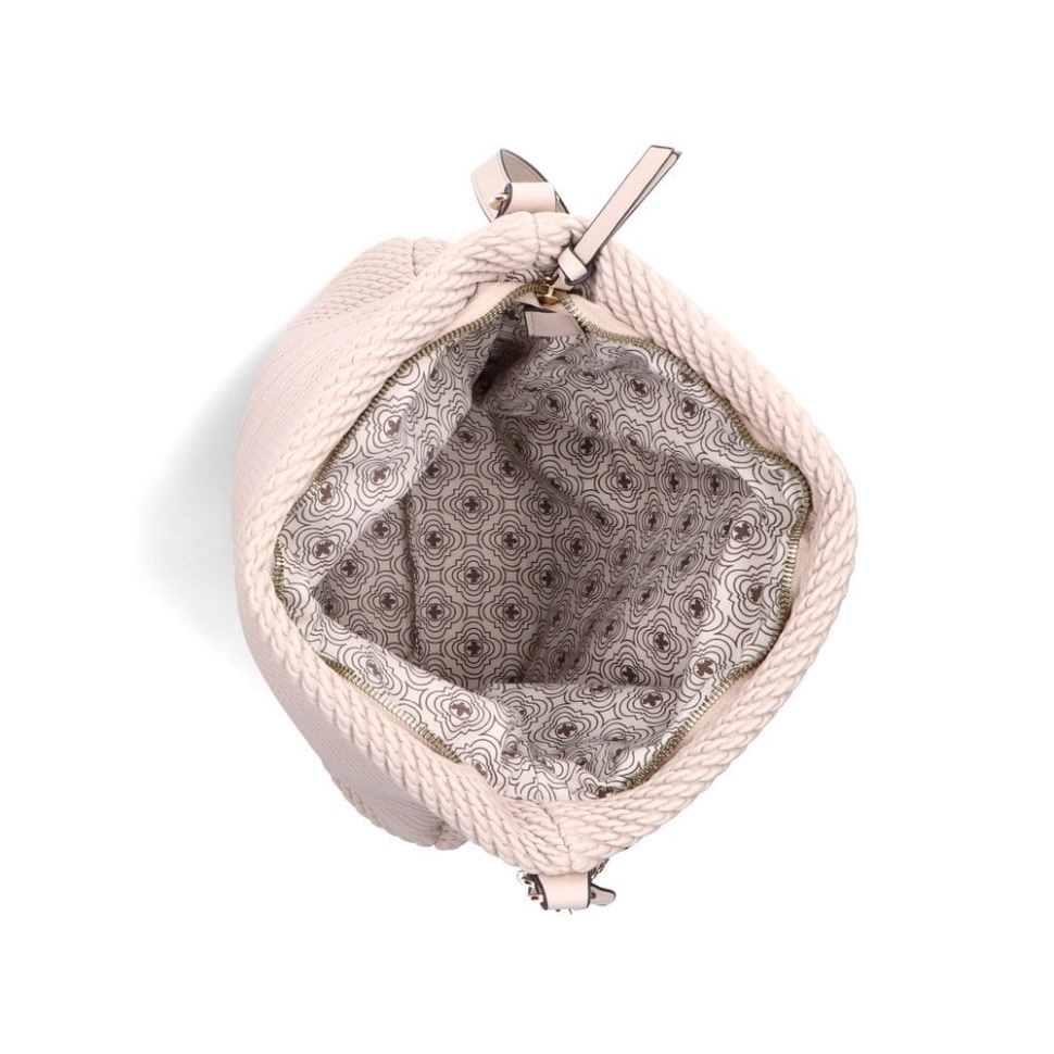 Beige Rieker H1331-60 Dame Beige Glidelåsveske