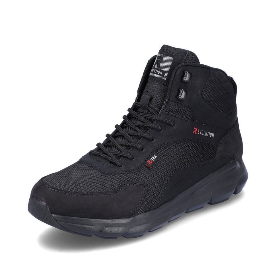 Rieker Sorte R-evolution 07860 Herrestøvler