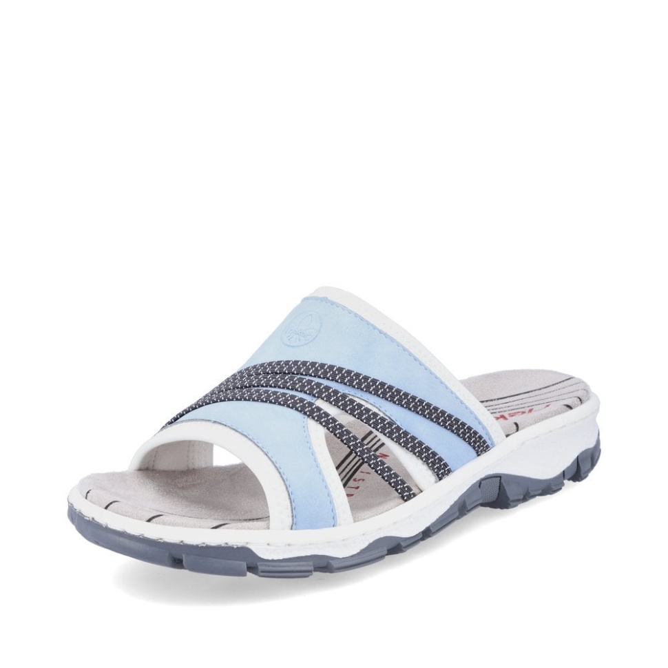Blå Rieker 68880 Damesandaler