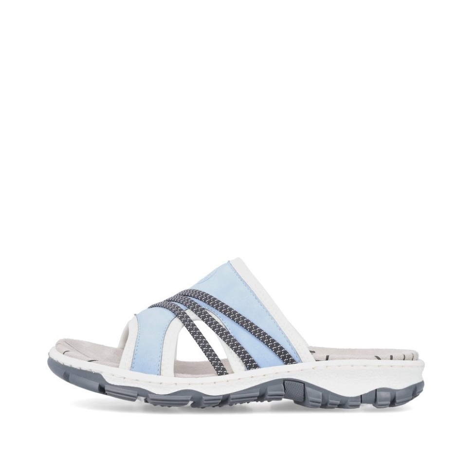 Blå Rieker 68880 Damesandaler