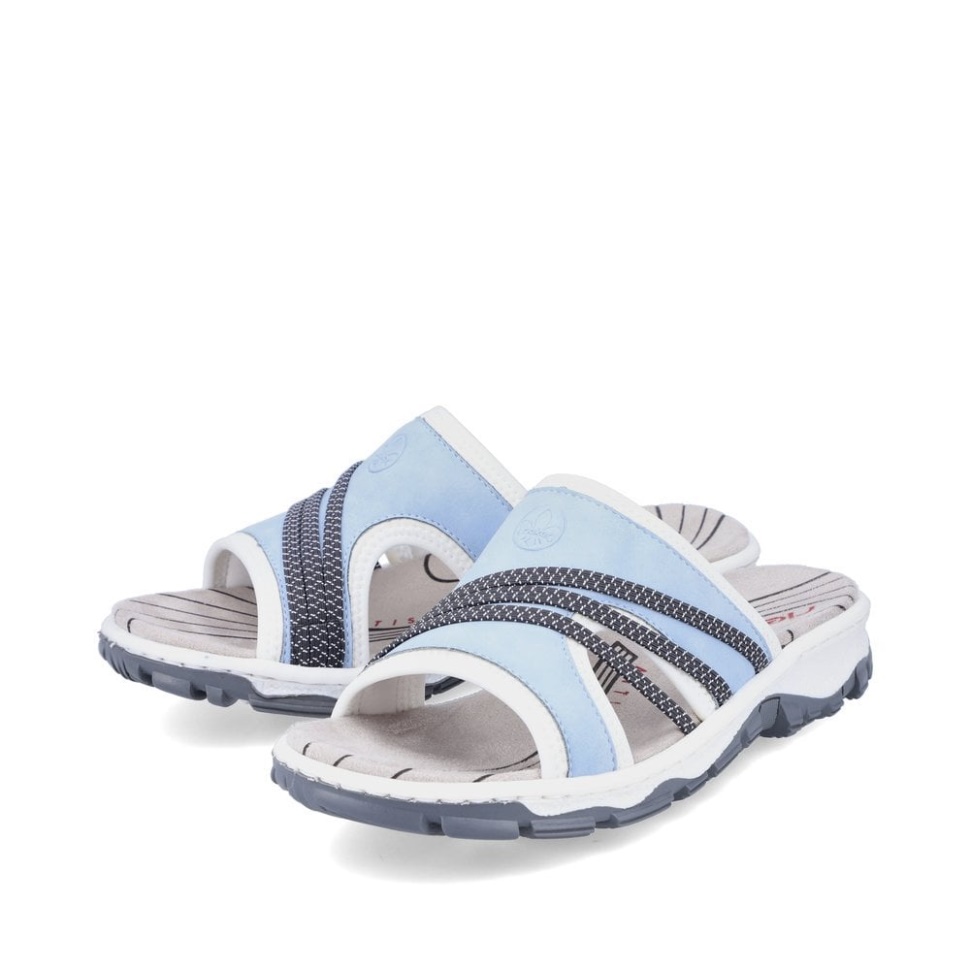 Blå Rieker 68880 Damesandaler