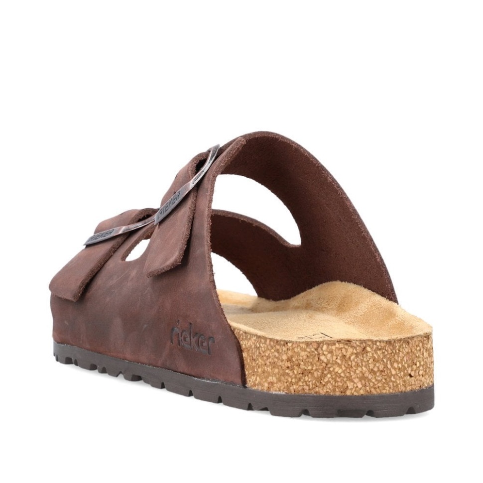 Brune Rieker 22190 Herresandaler
