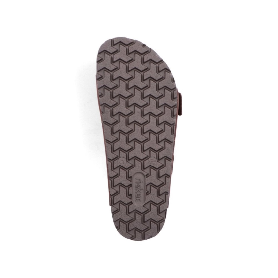 Brune Rieker 22190 Herresandaler