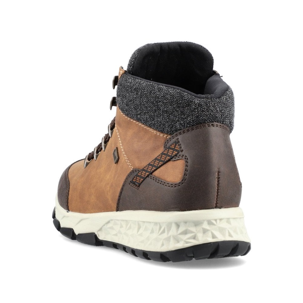 Brune Rieker F6744 Herrestøvler