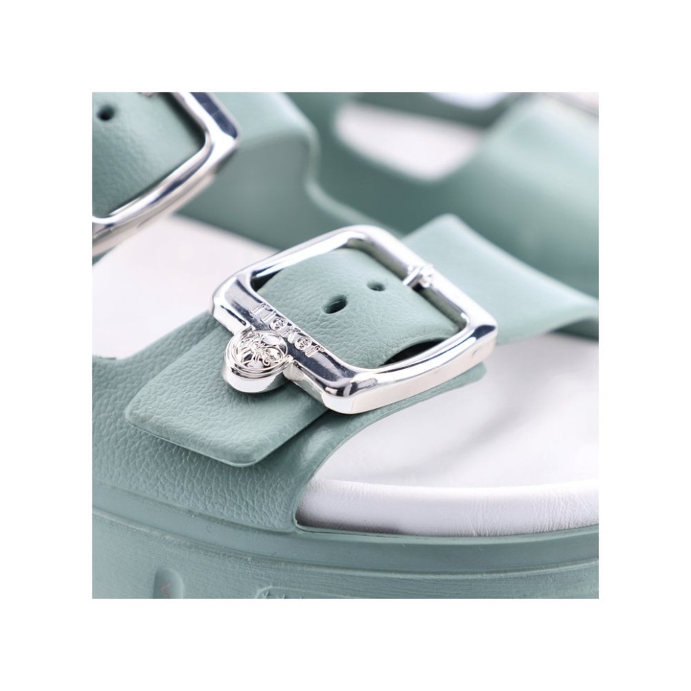 Grønne Rieker P2180 Damesandaler