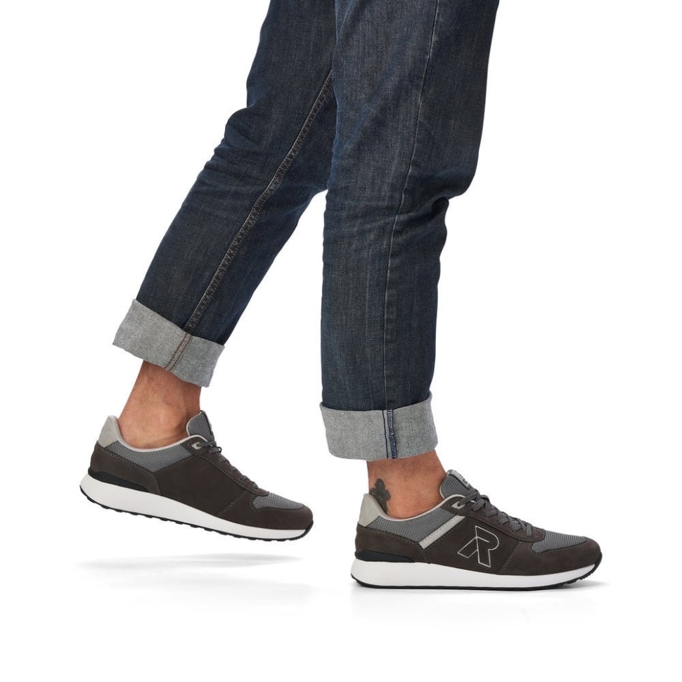 Rieker Grå R-evolution 07601 Herresko