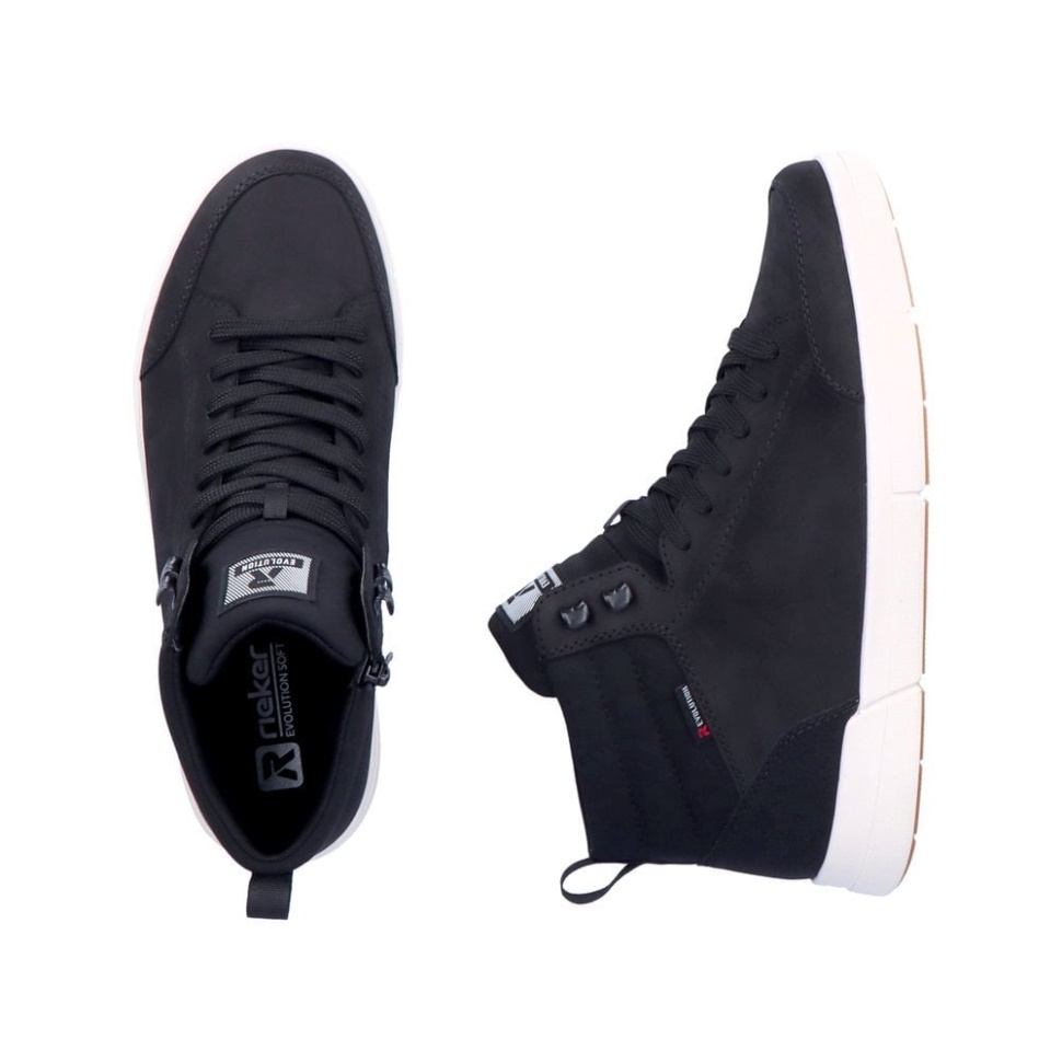 Rieker R-evolution 07100 Herrestøvler Svart