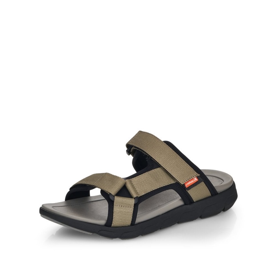 Rieker R-evolution 20801 Herresandaler Grønn