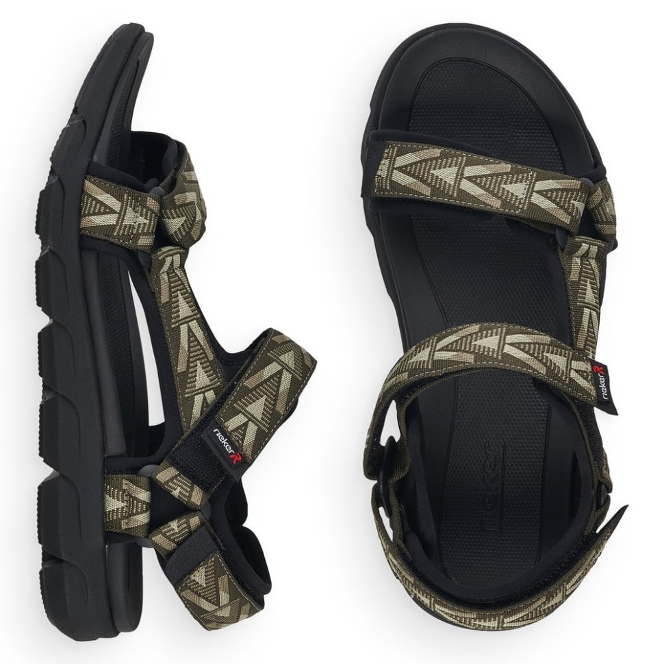 Rieker R-evolution 20802 Herresandaler Grønn