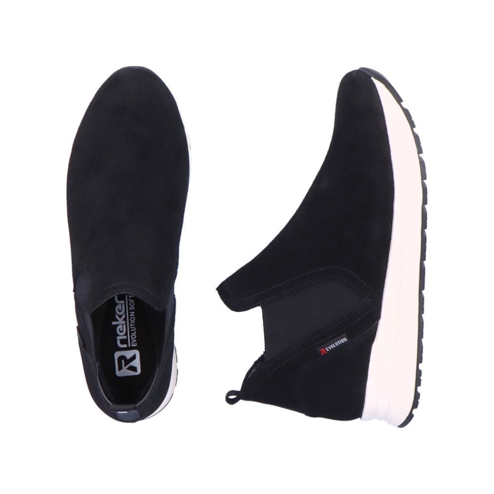 Rieker R-evolution 40860 Damestøvler Svart