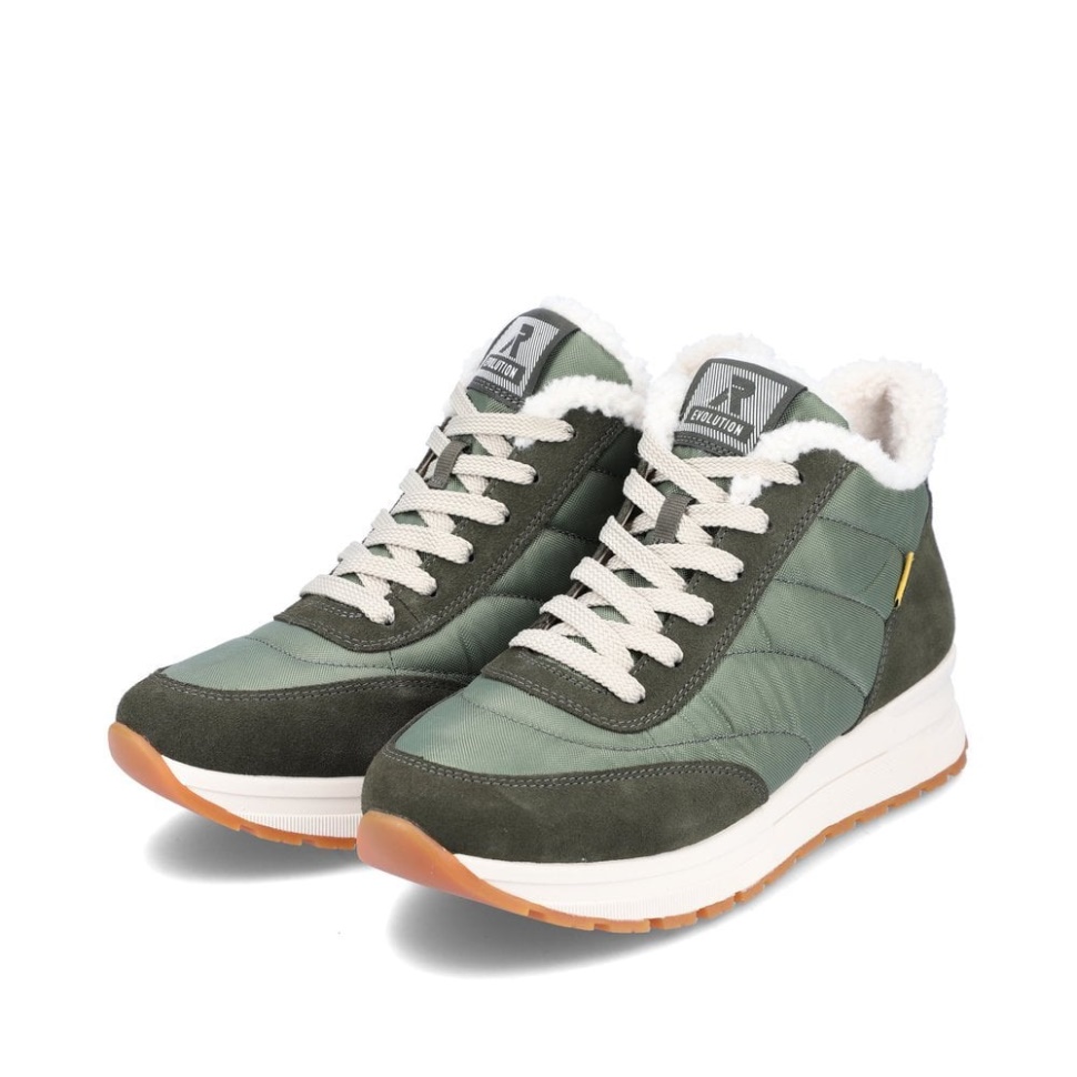 Rieker R-evolution 40861 Damestøvler Grønn