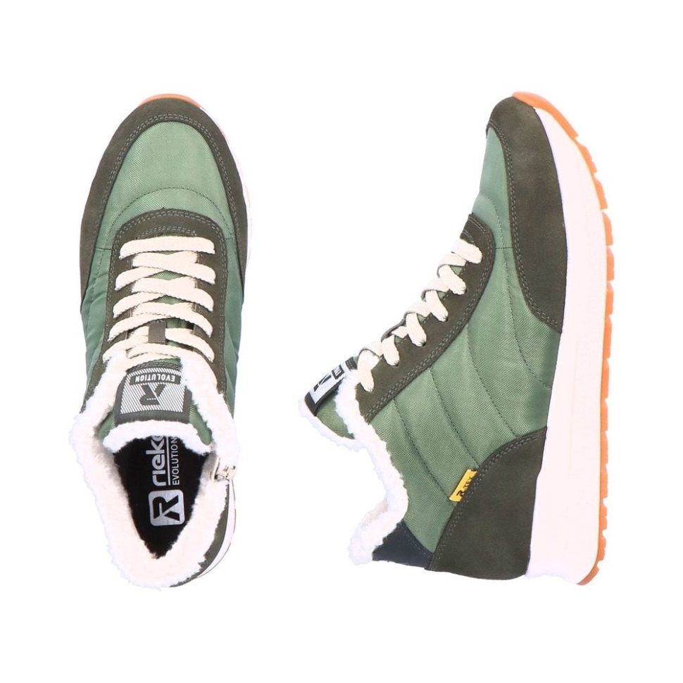 Rieker R-evolution 40861 Damestøvler Grønn