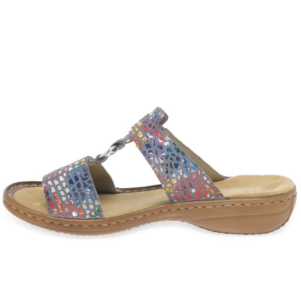 Rieker Festival For Kvinner Casual Mule Light