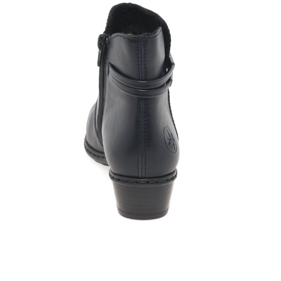 Rieker Lexi Dame Ankelstøvletter Marine