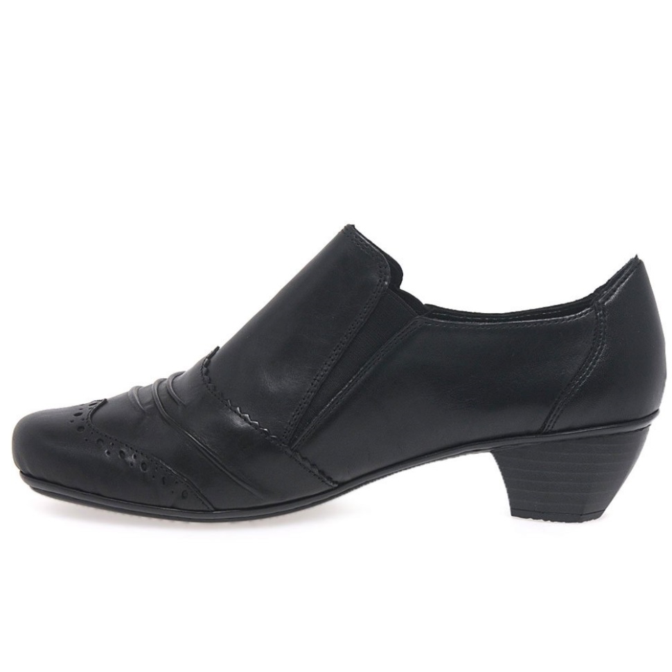 Rieker Odyssey Kvinners High Cut Domstolsko Svart