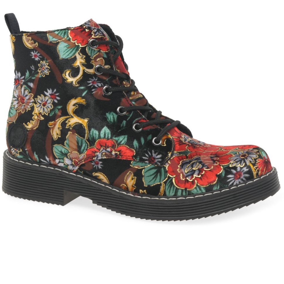 Rieker Simone Dame Ankelstøvletter Svart