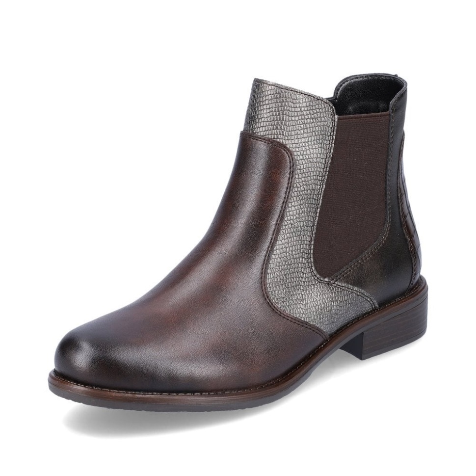 Rieker Remonte D0f70 Dame Ankelstøvletter Brun