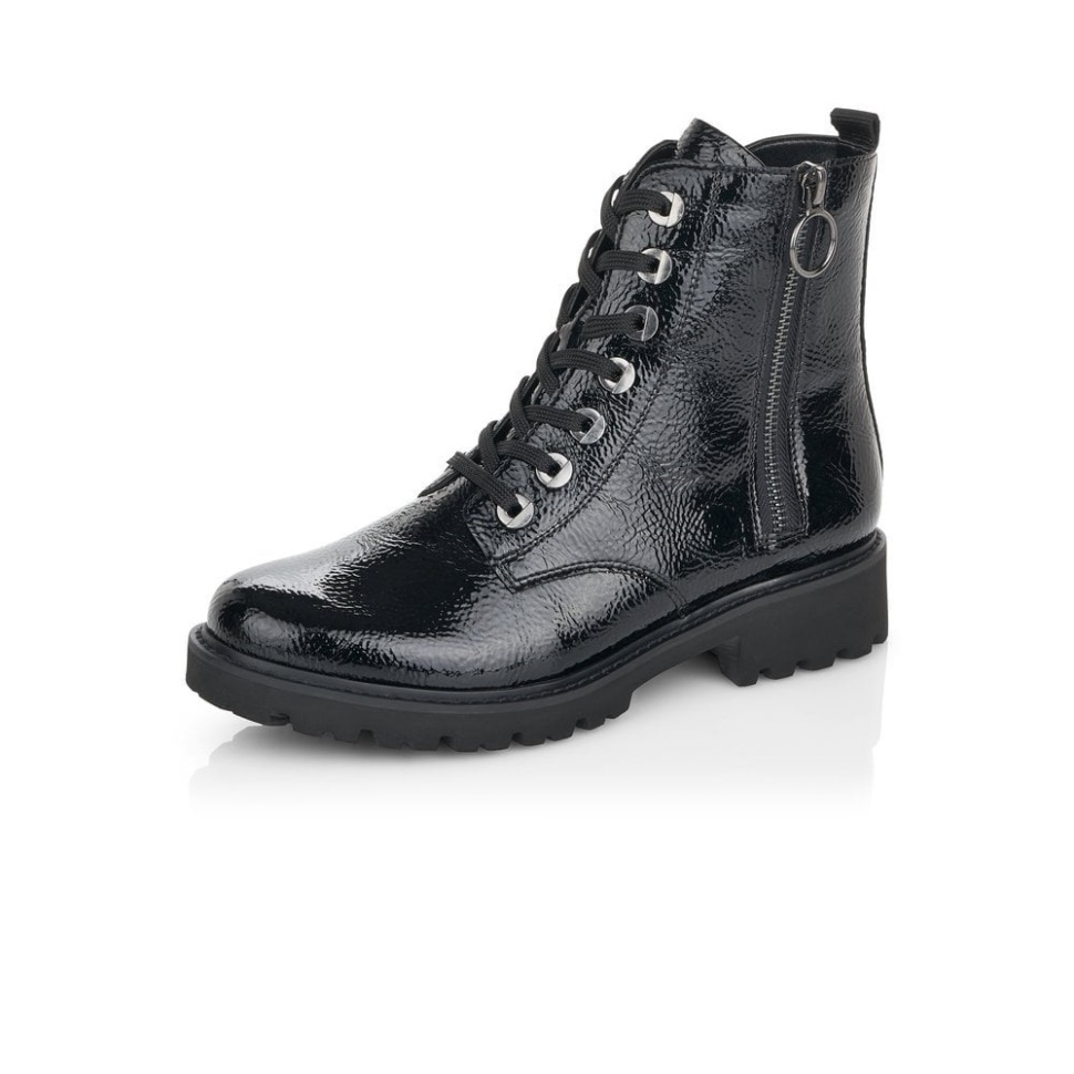 Rieker Remonte D8671 Damestøvler Svart