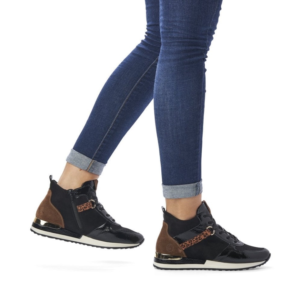 Rieker Remonte R2574 Damestøvler Svart