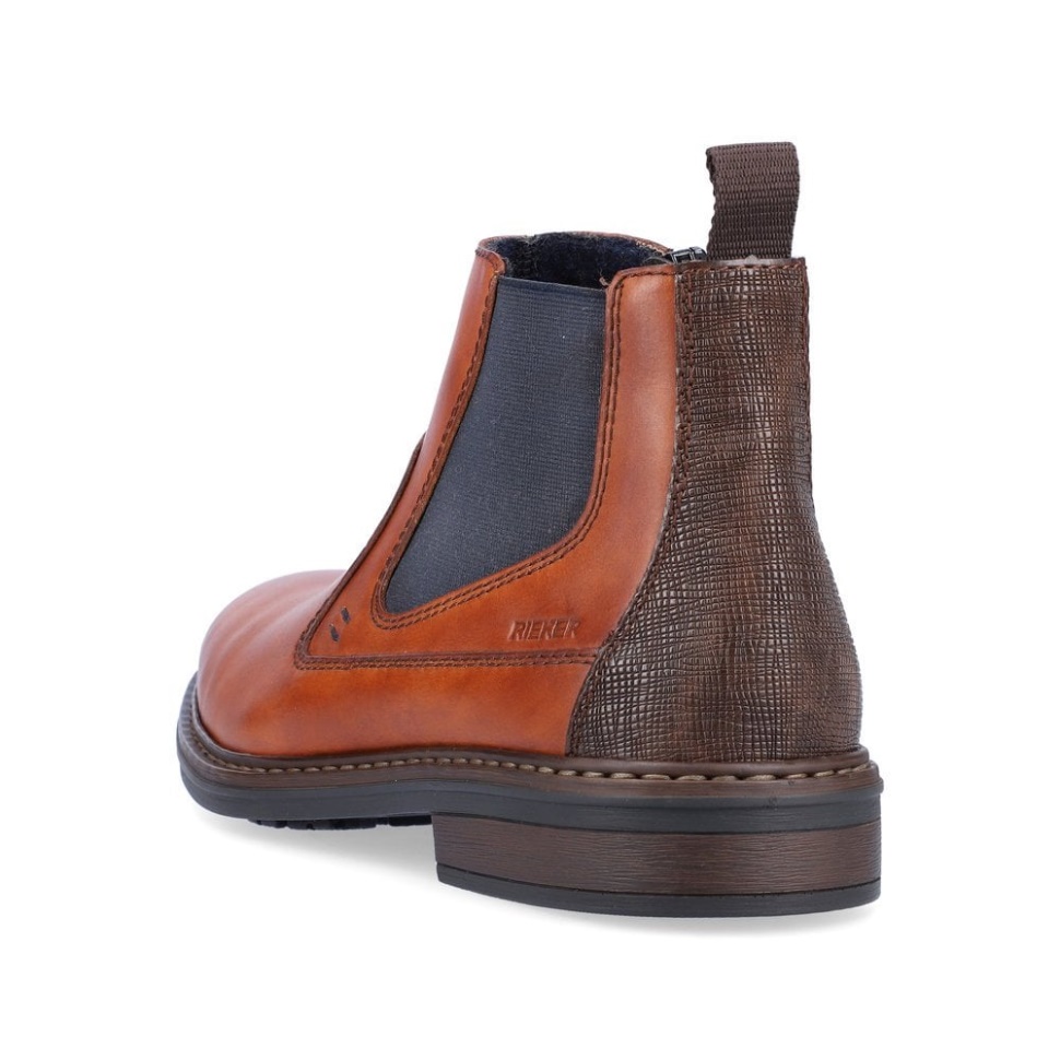 Rieker 17654 Herre Skinnstøvler Brune