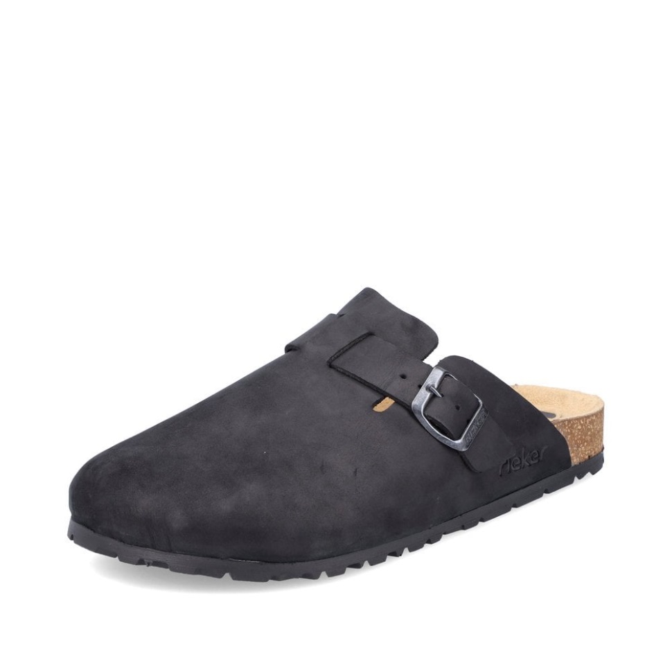 Rieker 22180 Herresandaler Svart