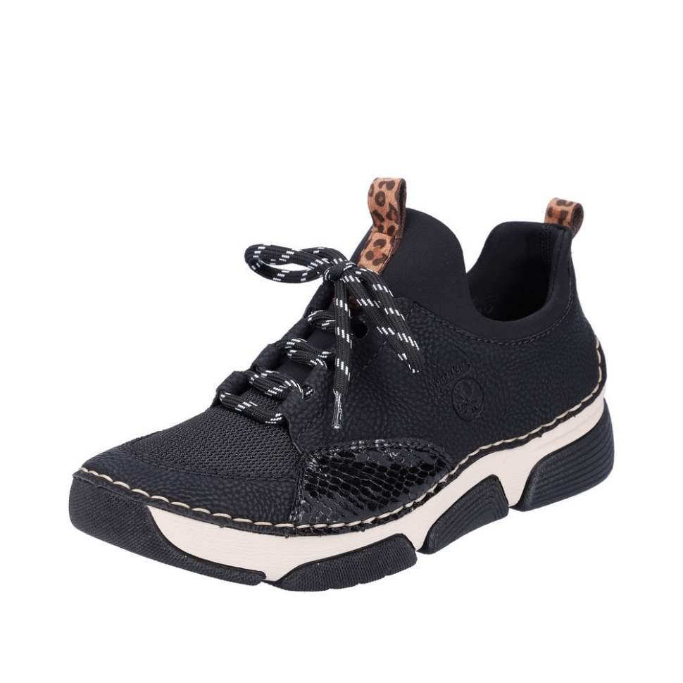 Rieker 45913 Dame Fritidssko Svart