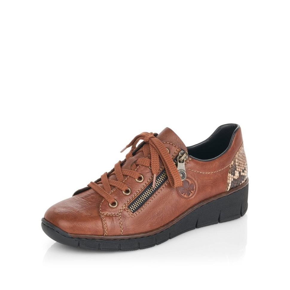 Rieker 53702 Damesko Brun