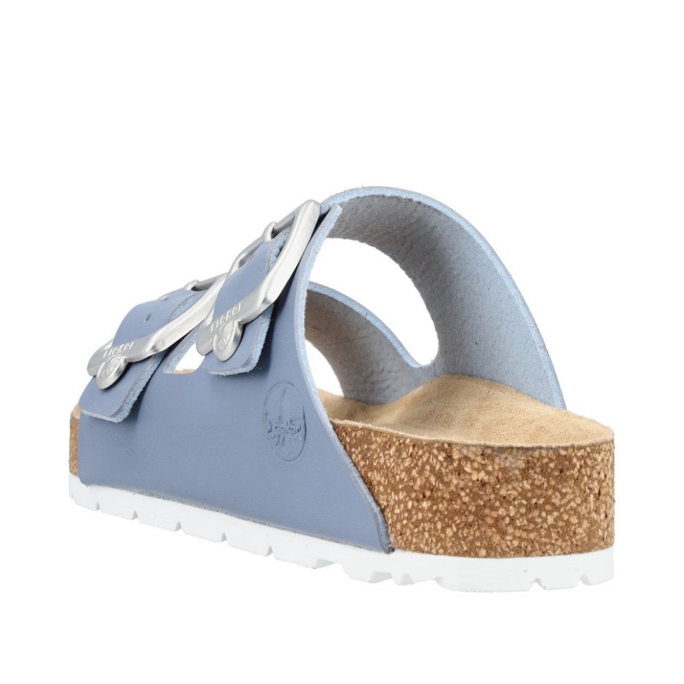 Rieker 69384 Dame Sandaler Blå