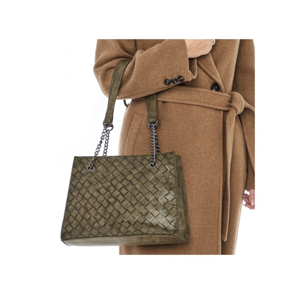 Rieker H1336-54 Kvinner Grønn Glidelås Håndveske Grønn