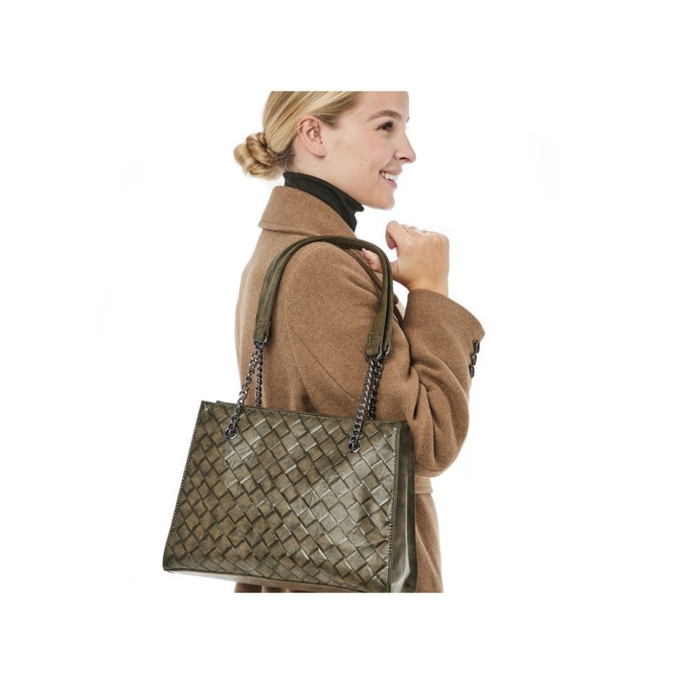 Rieker H1336-54 Kvinner Grønn Glidelås Håndveske Grønn