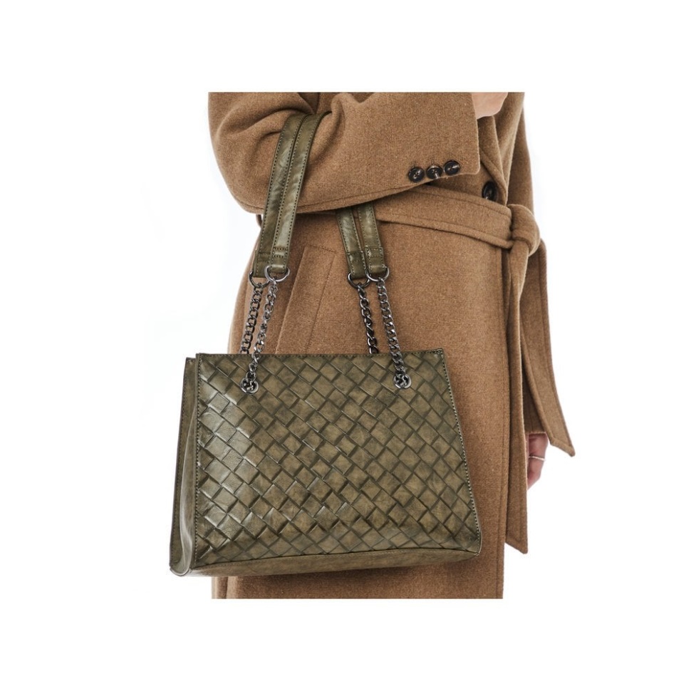 Rieker H1336-54 Kvinner Grønn Glidelås Håndveske Grønn