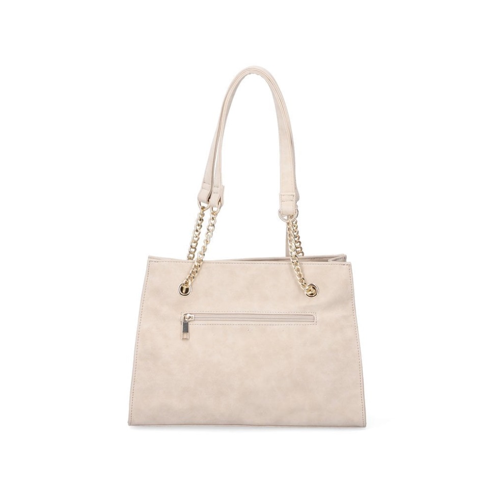 Rieker H1336-60 Dame Beige Glidelås Håndveske Beige