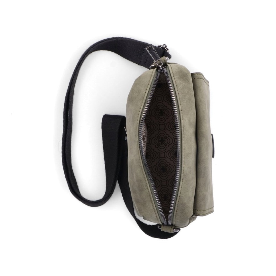 Rieker H1455-52 Kvinner Grønn Glidelås Håndveske Grønn