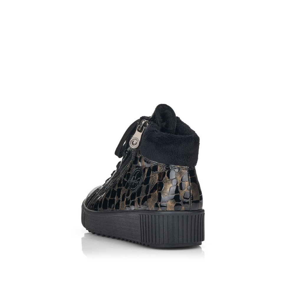 Rieker M6441 Damestøvler Metallic