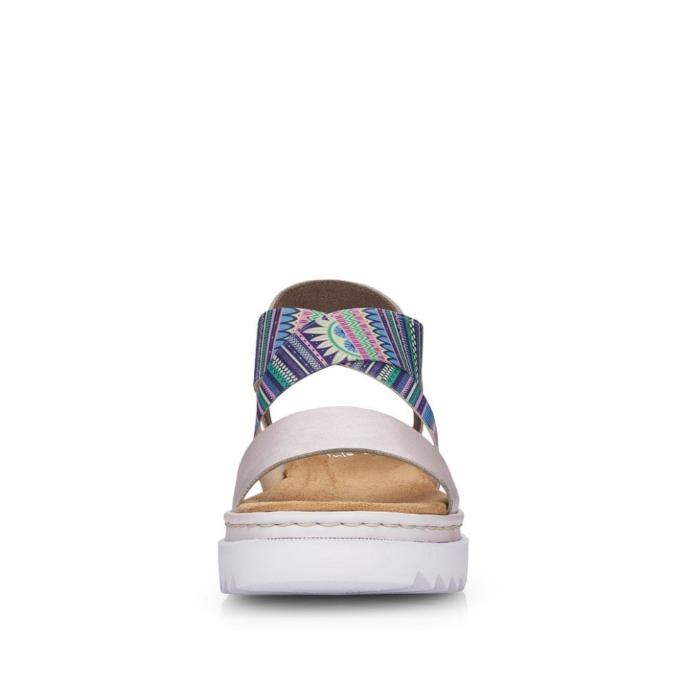Rose Rieker V44g8 Women Sandals