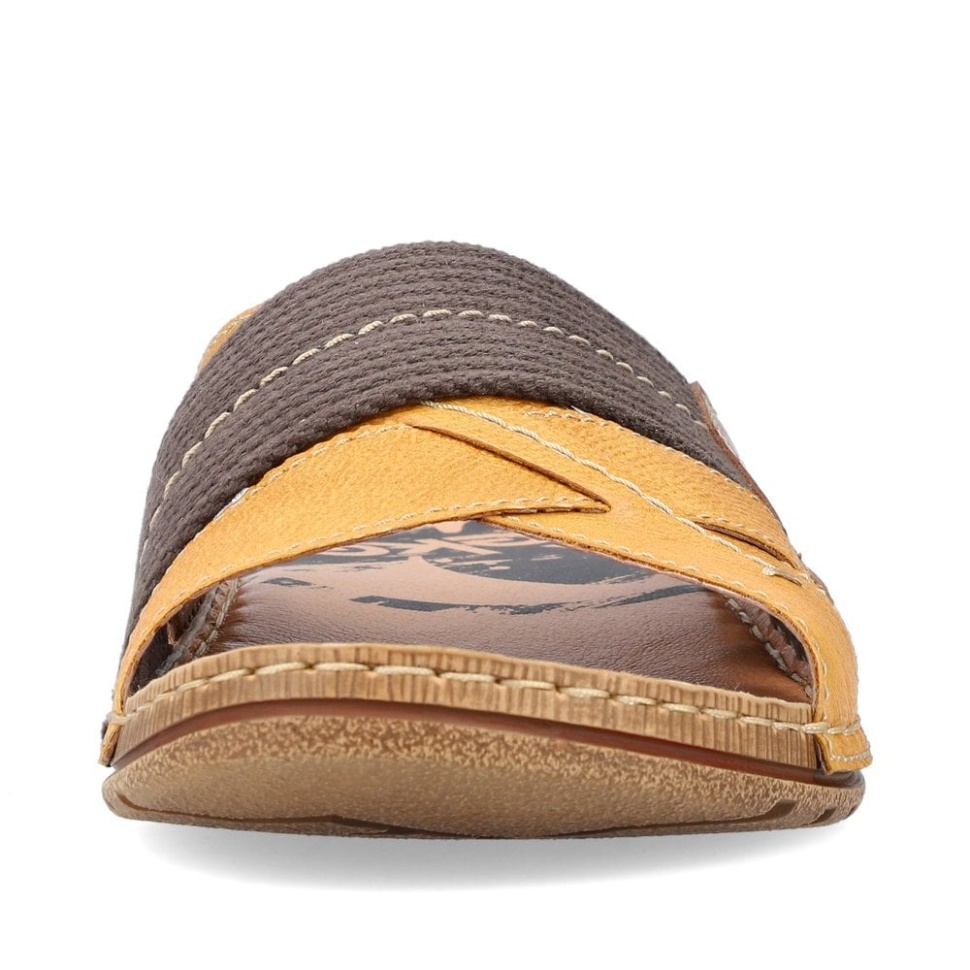 Gule Rieker 21995 Herresandaler