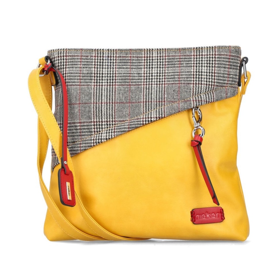 Gul Rieker H1040-68 Dame Gul Glidelåsveske