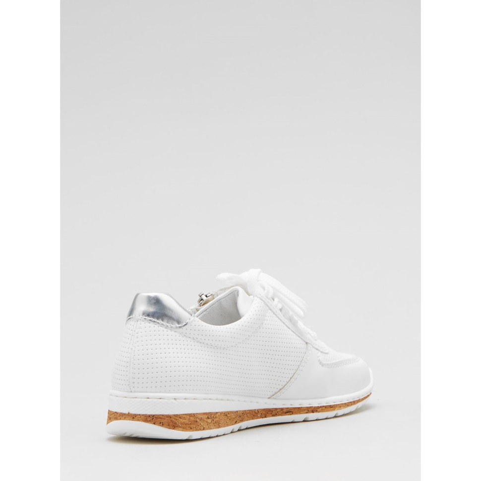 Rieker Trener Med Glidelås Hvit