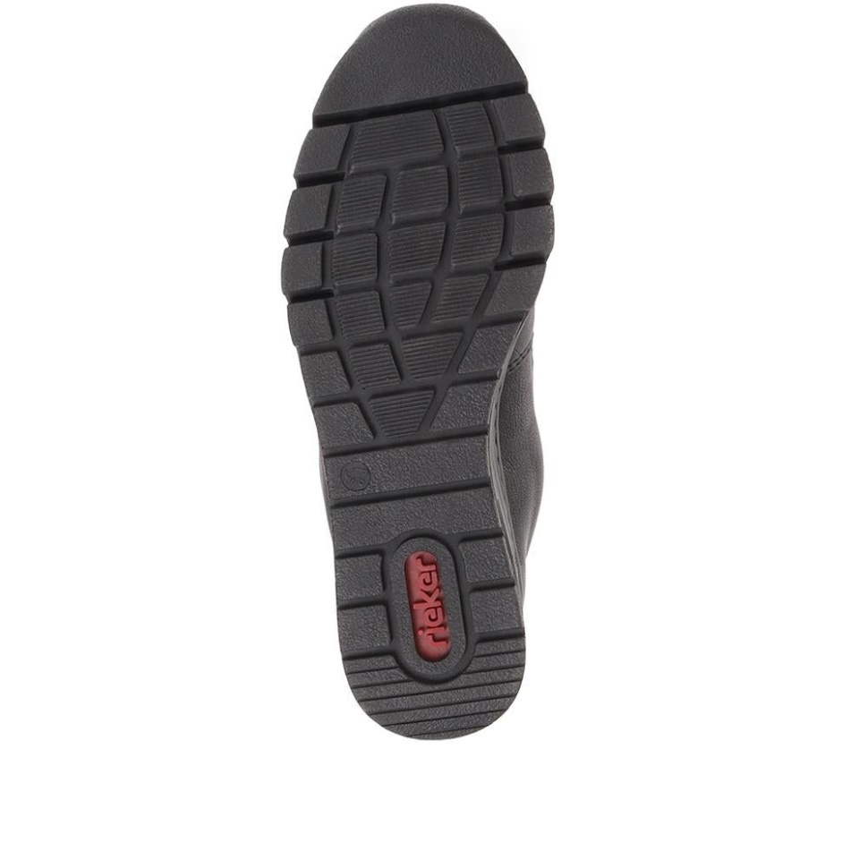 Rieker Svarte Smarte Slip-on Sko