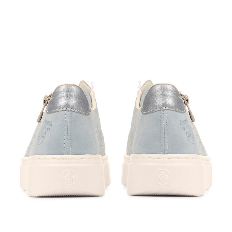 Rieker Blå Pustende Sommersko