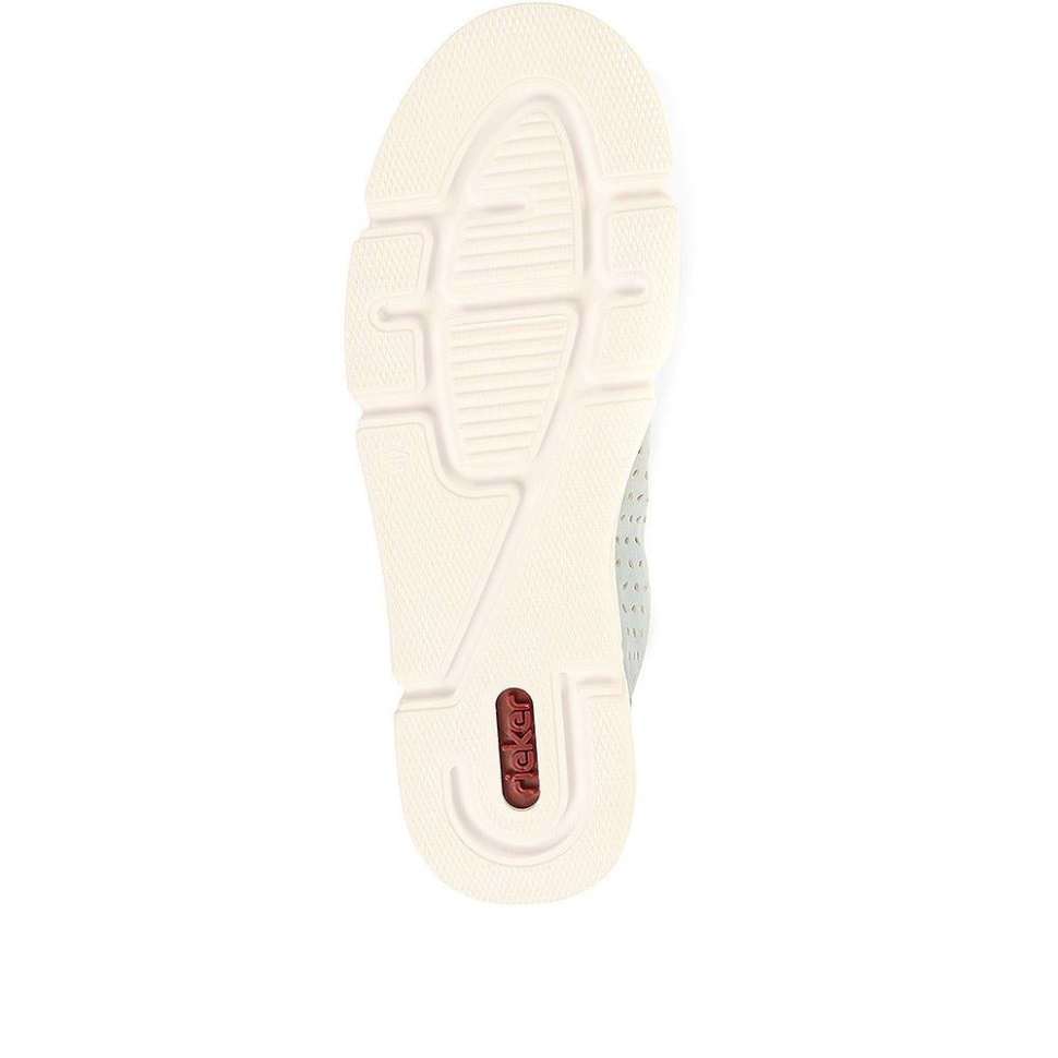 Rieker Blå Pustende Sommersko