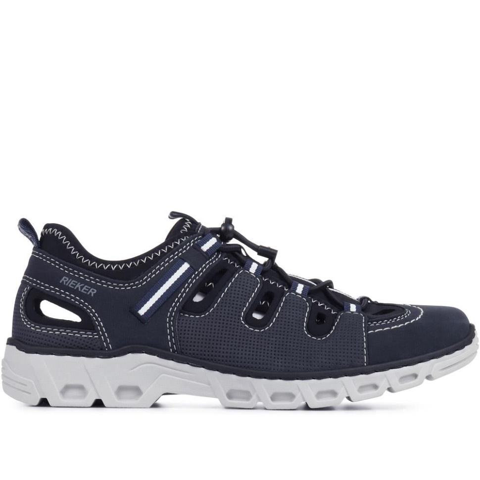 Rieker Casual Slip-on Joggesko Marine