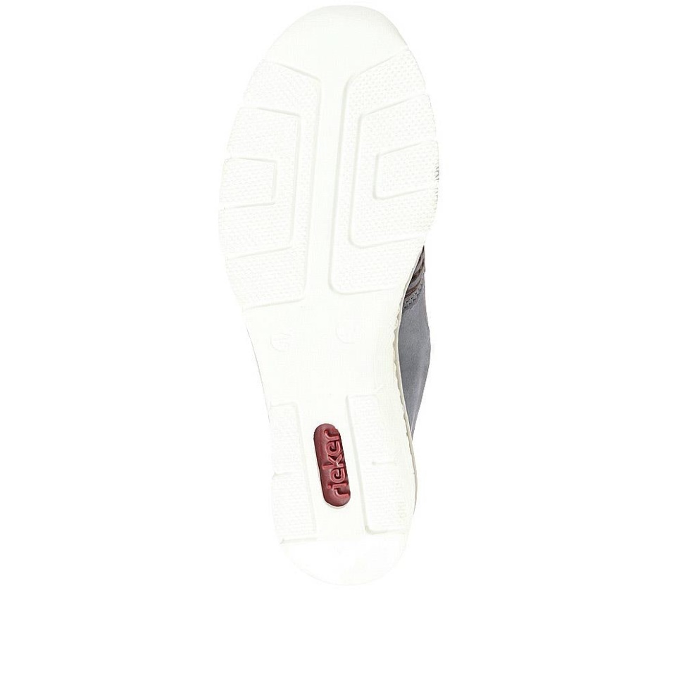 Rieker Denim Slip-on Sommersko