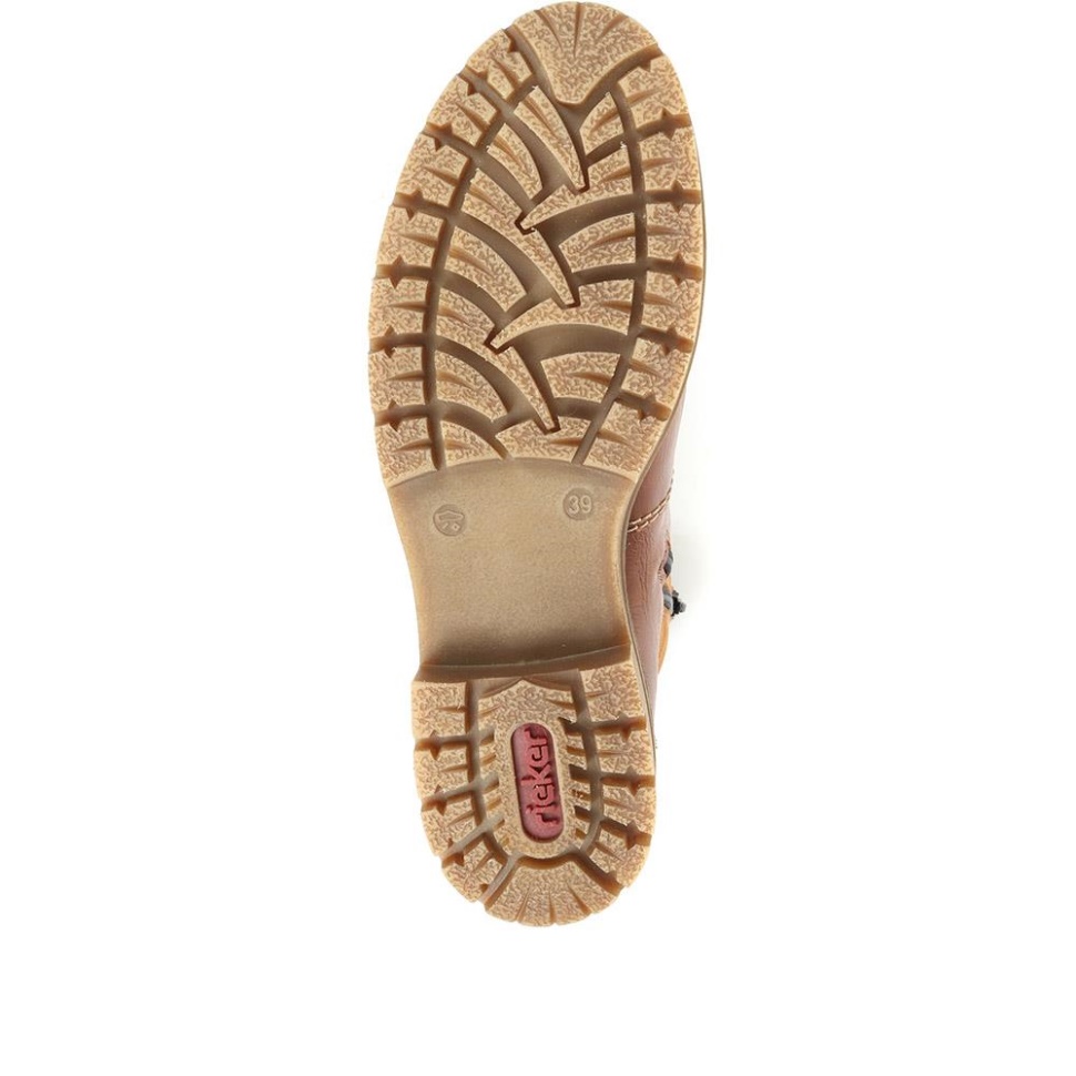 Rieker Snørestøvletter Brune