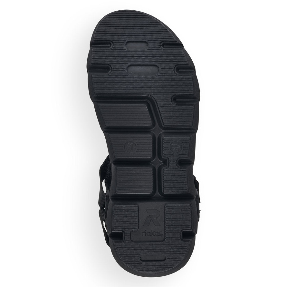 Rieker 20802 Menn Cesar Svart