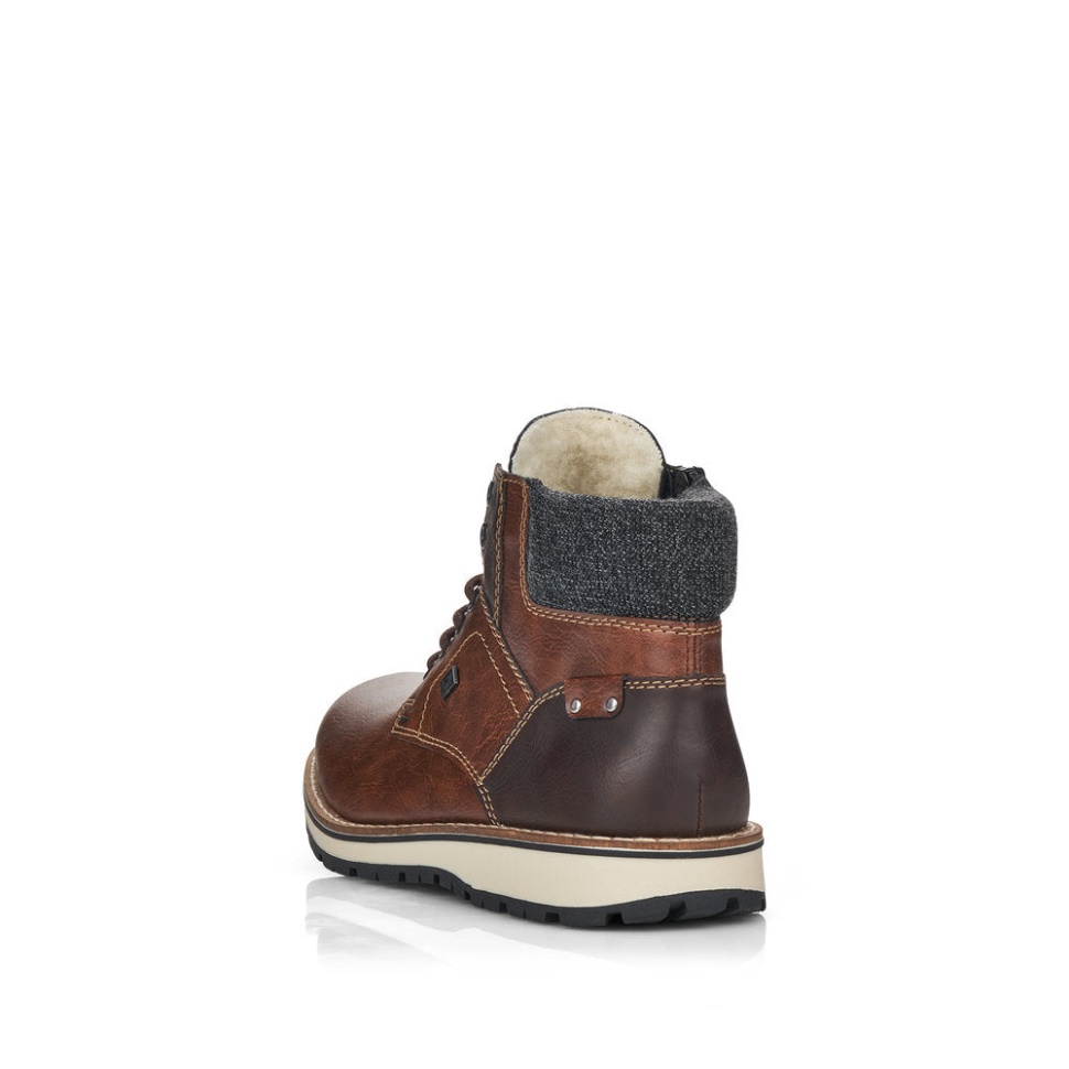Rieker 38434 Herre Ronny Brun
